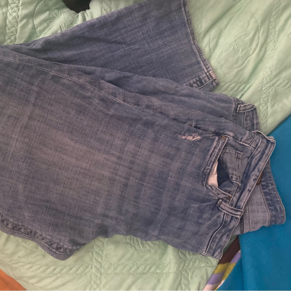 Kut from the Kloth Blue Straight Leg Jeans - Picture 5 of 9